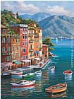 Sung Kim Villagio Del Porto painting